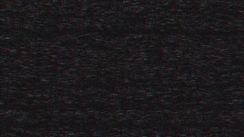 Grainy VHS Texture with Glitch video