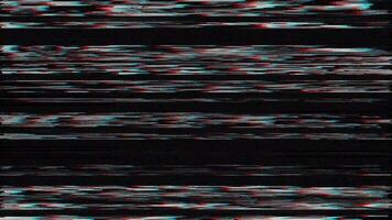 Retro TV Screen VHS Effect Background video