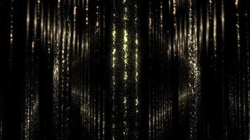 Glimmering Golden Background in UHD video