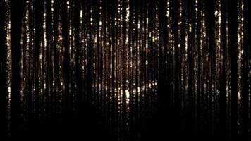 Shiny Golden Texture Background in Motion video