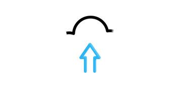 cloud computing. Animation Upload icon. data system storage service concept. mixed design style. template design video