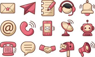 Email and communication icon. vector
