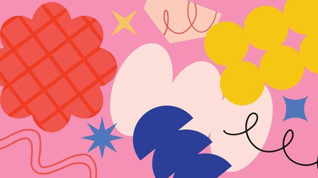 resumen juguetón formas antecedentes vector