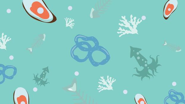 Grilled Shrimp Skewers Background vector