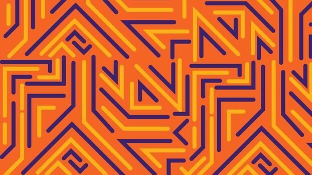 Dual color retro lines background vector