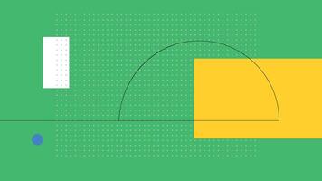 Green interface with yellow bar design background vector