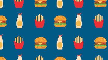 Lettuce onion and sauce dip digital background vector