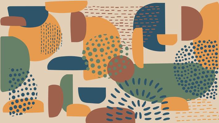 Modern Decorative Abstract Art Background