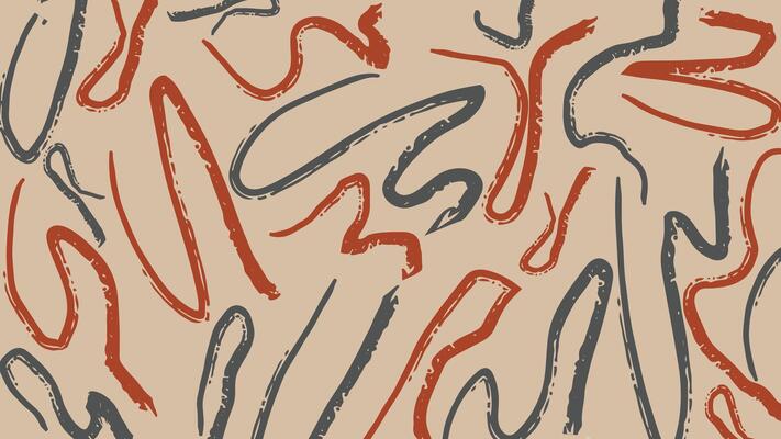 Beige scribble abstract background