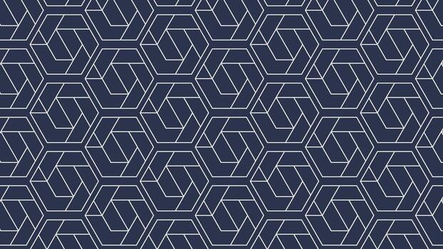 Geometry Isometric Cube Background vector
