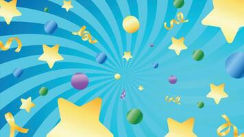 Colorful bunting flags background vector