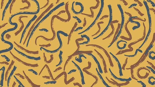 garabateado resumen amarillo antecedentes vector