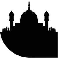 a silhouette of a group of people walking towards vector