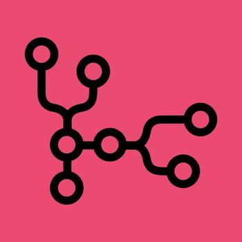 flujo de trabajo automatización icono. icono elemento diseño para aplicación y web. ilustración. vector