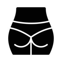 Grab this glyph icon of human hips joints vector