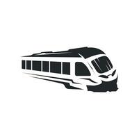 design train logo template locomotive fast train illustration business brand vector