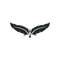 simple minimalist elegant logo fur template brand vector