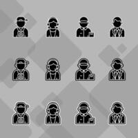 Internet Faces Avatar Series vector