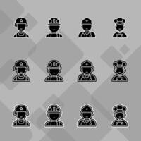 Essential Profile Icon Pack vector