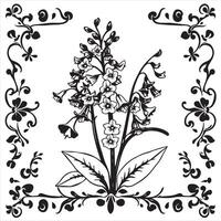 Lily of the valley flower vector