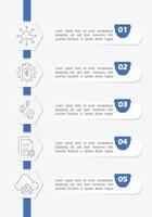 Workflow Infographic Cloud Ideas Data Code and Communication vector