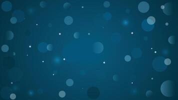 Stylish blue background with bokeh circles perfect for modern designs light effects web or digital projects vector