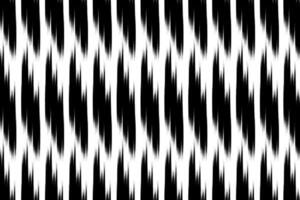 Black and white ikat pattern design for clothing, textile, wrapping, background, wallpaper, carpet, embroidery, , illustration design vector