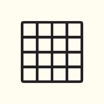 Explore the Grid Structure A Simple Yet Intriguing Visual Design vector