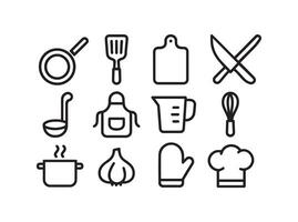 Cooking Essentials Kitchen Tools and Utensils for Culinary Creations vector