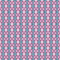 Colorful floral pattern design vector