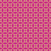 Colorful pink and yellow pattern design vector