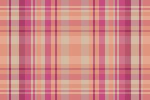Colorful pink plaid background design vector