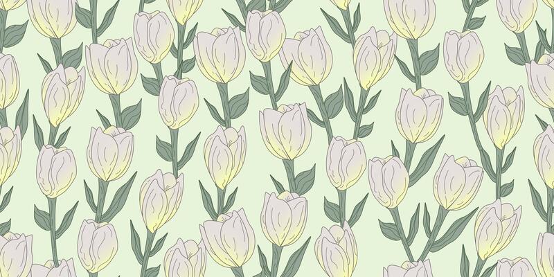 Exotic hand drawn white rose flowers, seamless patterns with floral for fabric, textiles, clothing, wrapping paper, cover, banner, home decor, abstract backgrounds.