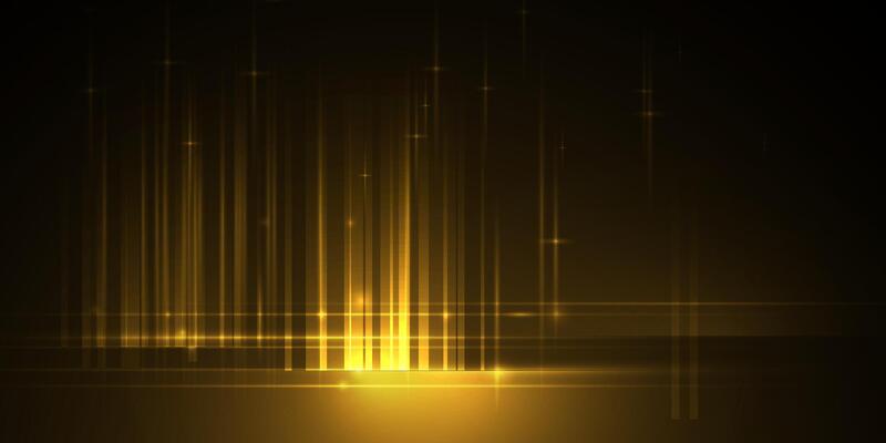 Abstract light gold effect, flow line, motion pattern and golden gradient color for luxury wallpaper, template banner, futuristic background.