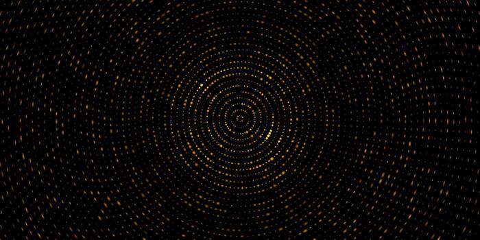 Abstract gold grid pixel pattern background. technology futuristic background vector