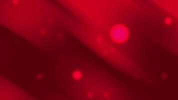 Red abstract background with blurry lights. video