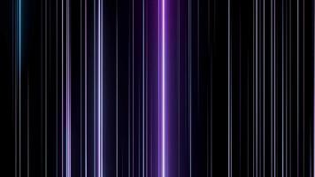 Seamless loop screensaver with bright pink and blue neon lines glowing on a dark background. Futuristic laser animation in science fiction art style for night club stage performance. Looped 4K , 60fps video