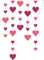 Love Hanging Ornaments vector