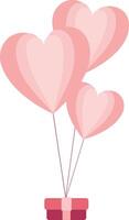 Pink Valentine Shape vector
