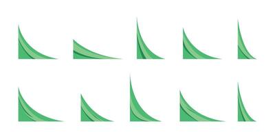 Business Curve Corner vector