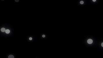 Abstract Bokeh Lights on Dark Background Creating a Soft and Dreamy Atmosphere video