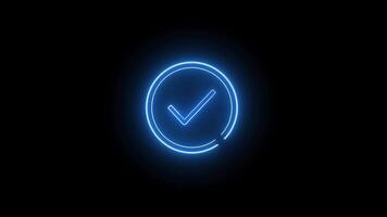 check mark icon Animation video