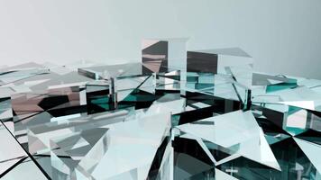 Moving Glass Crystals with Abstract Gestures video