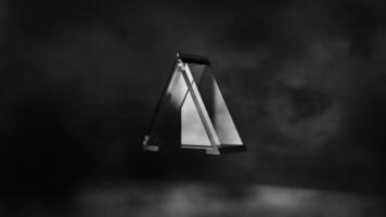 Backlit Prism Motion with Thick Smoke Environment video