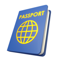 3d objek passport png