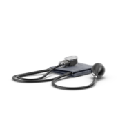 Medical Device , Closeup View of a Portable Diagnostic Tool , 3d render, transparent background, png