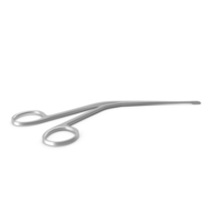 Medical Scissors, Precision Surgical Instrument , 3d render, transparent background, png