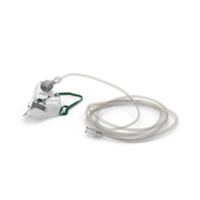 Nasal Cannula, Medical Oxygen Equipment , 3d render, transparent background, png