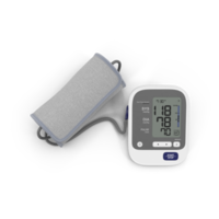 Digital Blood Pressure Monitor , 3d render, transparent background, png