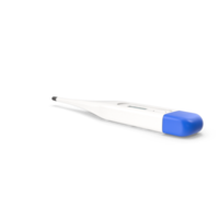 Medical Thermometer, Accurate Temperature Readings , 3d render, transparent background, png